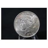 1923 Uncirculated Silver U.S. Peace Dollar