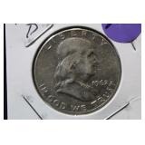1962-D Franklin Silver Half Dollar