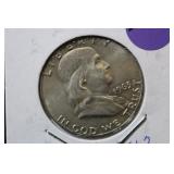 1963-D Franklin Silver Half Dollar