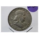 1963 Franklin Silver Half Dollar