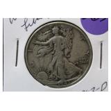 1943-D Walking Liberty Silver Half Dollar