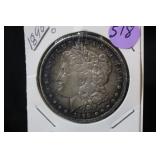 1890-O Morgan Silver Dollar