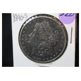 1890-S Morgan Silver Dollar