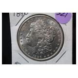 1896 Morgan Silver Dollar