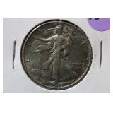 1943 Uncirculated Walking Liberty Silver Half