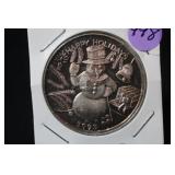 1oz .999 Fine Silver Round