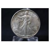 1943 UNC Walking Liberty Silver Half