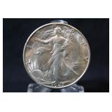 1947-D UNC Walking Liberty Silver Half