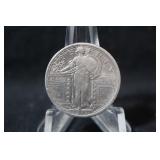 1917 Type 1 Standing Liberty Silver Quarter