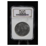 1881-O Certified Morgan Silver Dollar