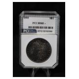 1883 Certified Morgan Silver Dollar