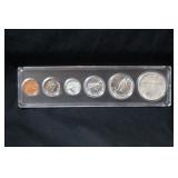 1967 Silver Canadian Mint Set 6 Coins