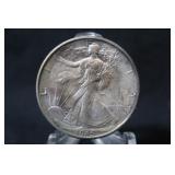 1945-P Uncirculated Walking Liberty Silver Half