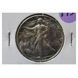 1945 Uncirculated Walking Liberty Silver Half