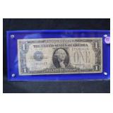 1928-B $1 Silver Certificate "Funny Back" In