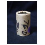 Original Sealed Roll of 1976-D Kennedy Halves BU