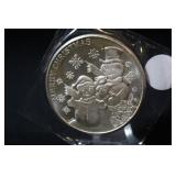 1oz .999 Fine Silver Round