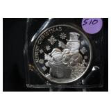 1oz .999 Fine Silver Round