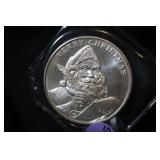 1oz .999 Fine Silver Round