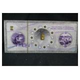 0.1gram .999 Gold The KARATBARS INTL WORLDWIDE