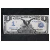 1899 $1 Silver Certificate *Black Eagle Large Note