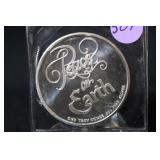 1oz .999 Fine Silver Round