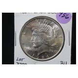 1924 Uncirculated Silver U.S. Peace Dollar