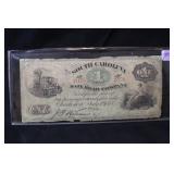 1873 $1 South Carolina Rail Road Note
