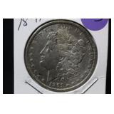 1891 Morgan Silver Dollar