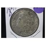1891-O Morgan Silver Dollar
