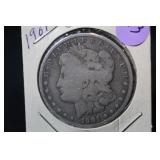 1901-O Morgan Silver Dollar