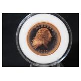 Flowing Hair Cent One Cent Coin *COPY