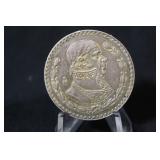 1957 Mexico Un PESO Silver Coin
