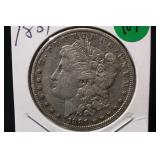1881 Silver Morgan Dollar