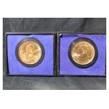 Lot of 2 Bicentennial Presidential Medals