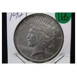1924 Silver Peace Dollar