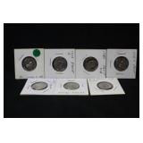 Lot of 8 Proof Jefferson Nickels