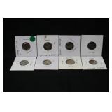 Lot of 8 Proof Roosevelt Dimes