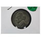 1943 P Jefferson Nickle