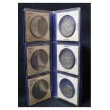 Coin Collection Silver Halves & Quarter w/Ikes