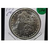 1884-CC Silver Morgan Dollar