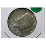 1967 John F. Kennedy Silver Half Dollar