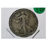 1936 Silver Walking Liberty Half-Dollar