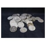 Lot of 49 Silver Mixed Date U.S. Dimes