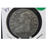 1835 Silver Capped Bust Half Dollar