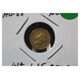 1849 $1 Pre-33 Gold Liberty Head Coin