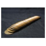 Roll of Lincoln Head Wheat Pennies