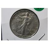 1941 S Walking Liberty Silver Half Dollar