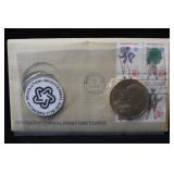 1975 Bicentennial Medal First Day Cover