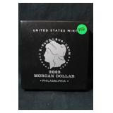 2023-P Morgan Silver Dollar w/COA